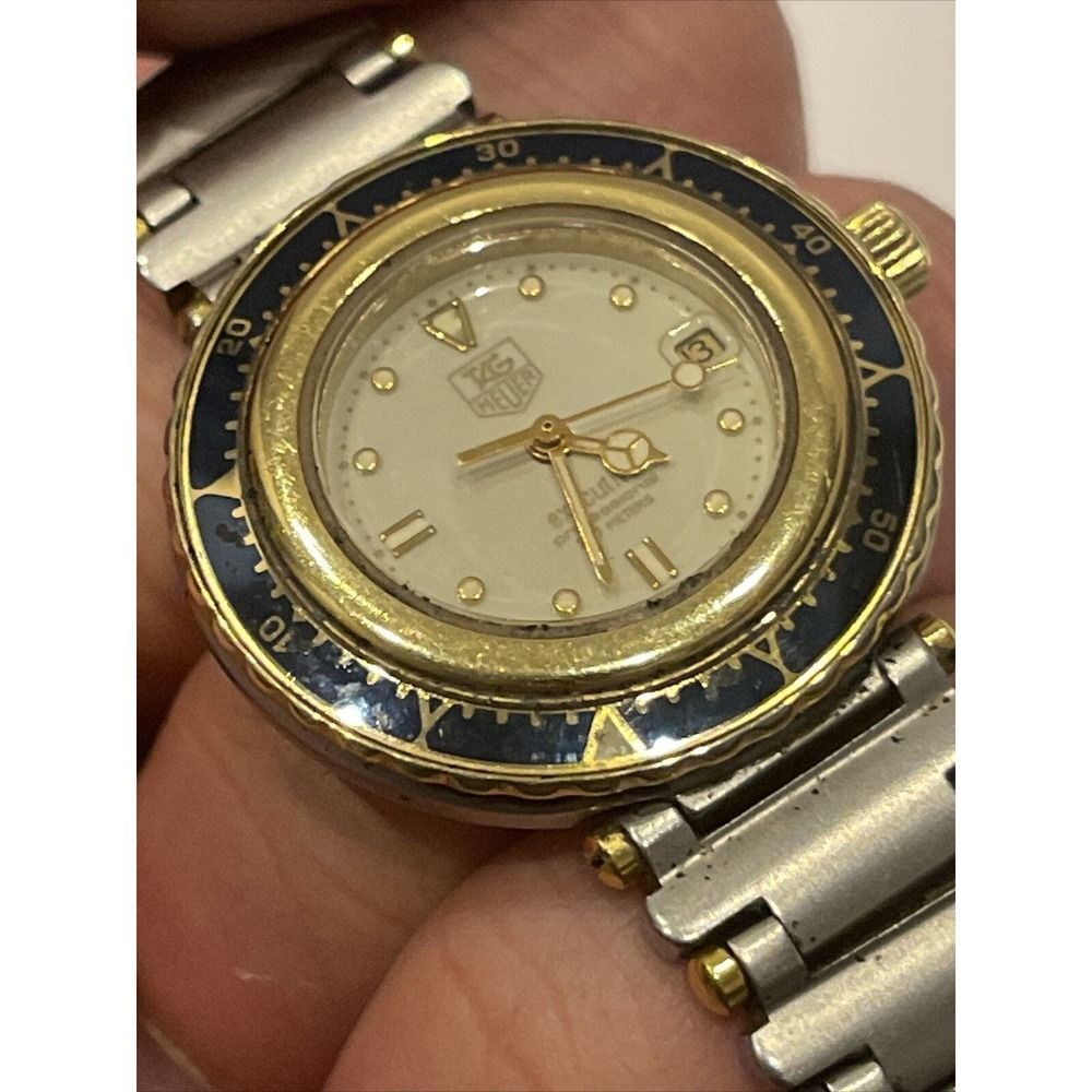 Tag Heuer 915.708 Executive Professional 200M Two Tone Steel Quartz Men's Watch